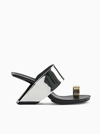 Loop Toe Hi Cube Ring Silver Tpu