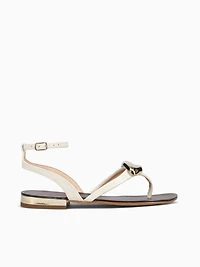 Gwenda Off White Verniz Glossy Leather