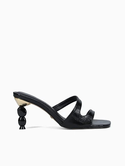 Bess Black Verniz Glossy