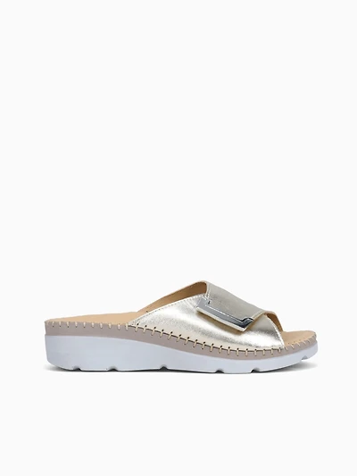 Agua Gold Leather