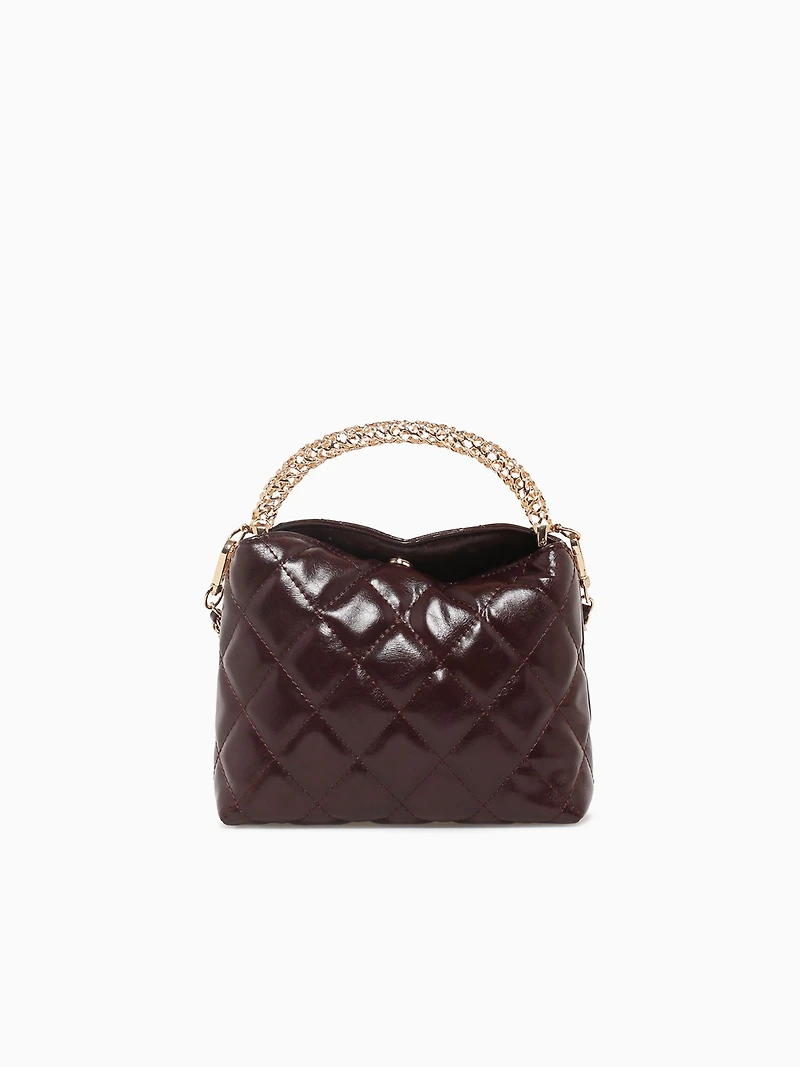 Staci Top Handle Chocolate