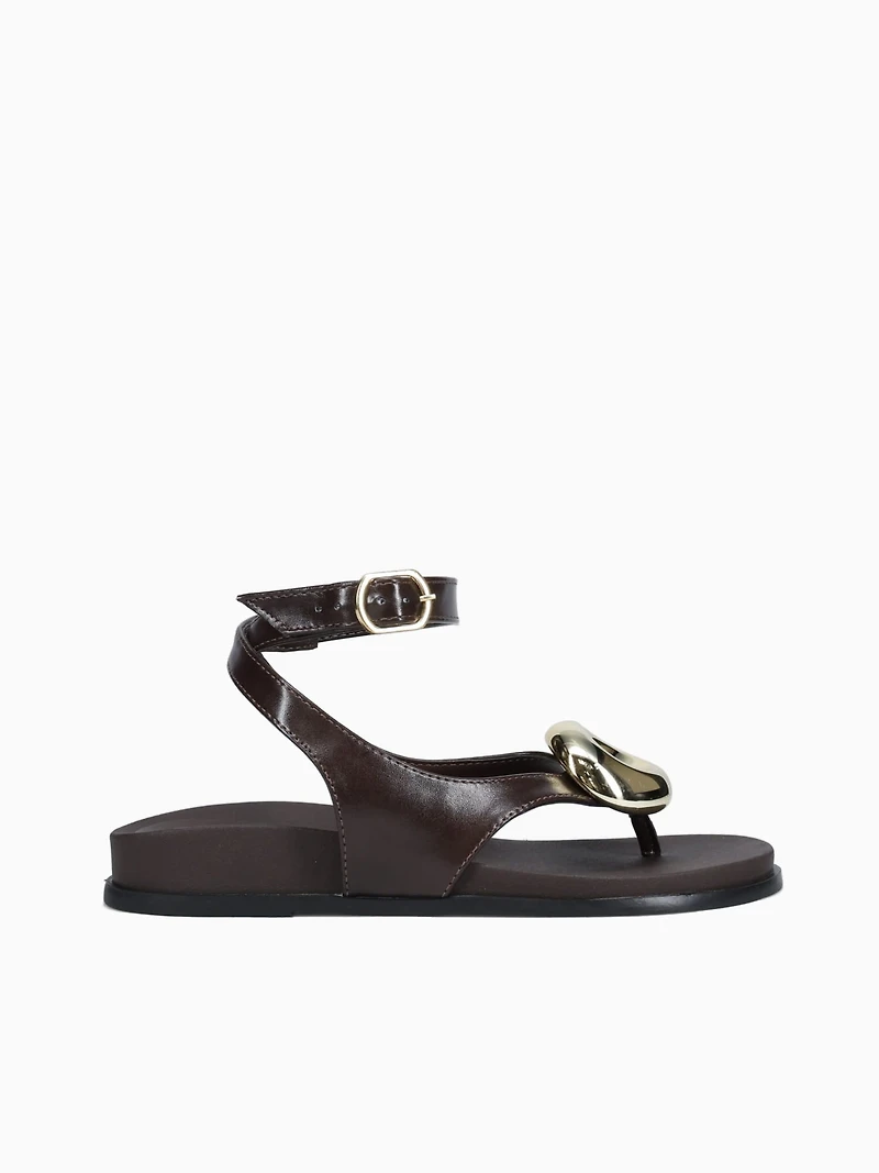 Letizia Marrom Napa Intense