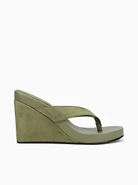 Liezel Olive Suede