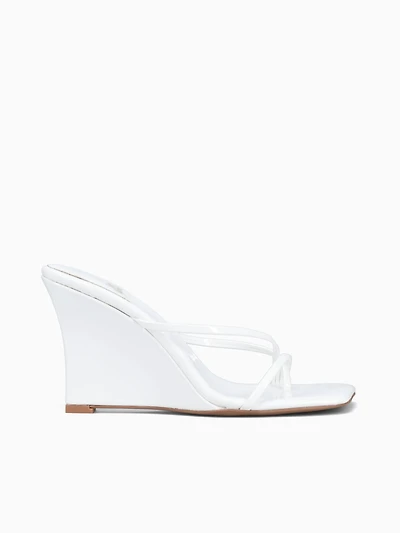 Biscotti White Patent