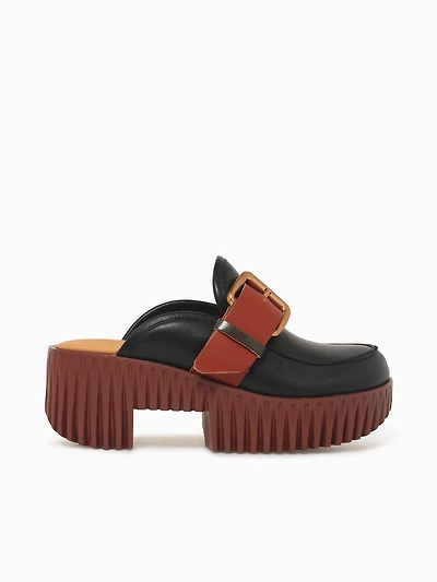 Plia Hazel Black Cow Leather