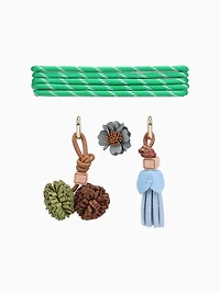 Blue Tassel Charm Kit