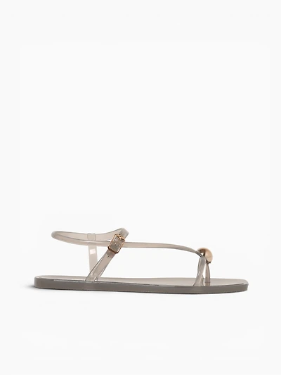 Maia Grey Gold Metallic