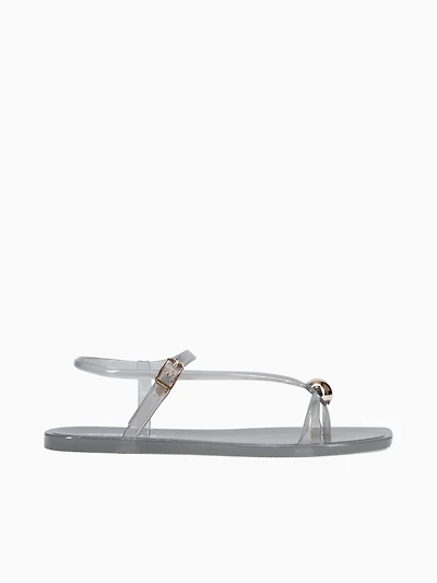 Maia Grey Gold Metallic