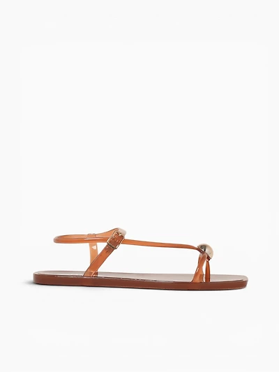 Maia Lt Tan Gold Metallic