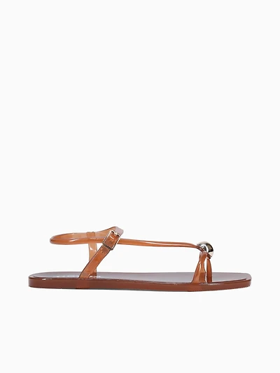 Maia Lt Tan Gold Metallic