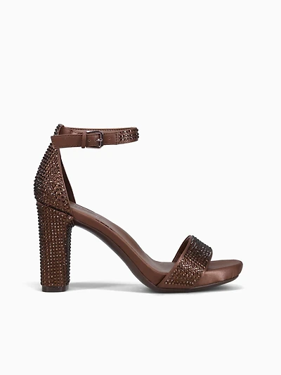 Joy Glitz Cocoa Brown Fabric