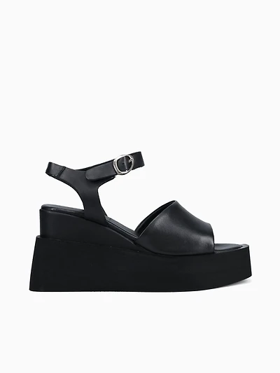 Valerianne Black Suede