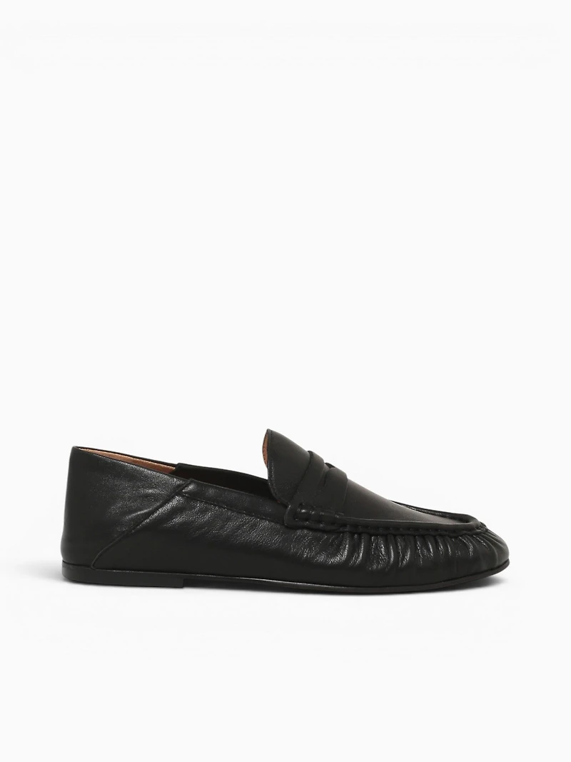 Esmeray Black Leather