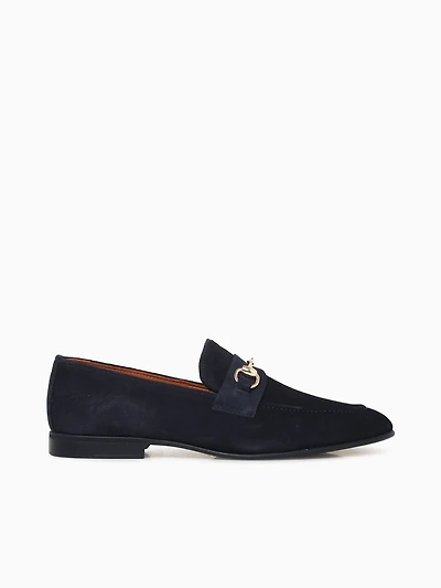 Ahmet Navy Suede