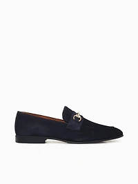 Ahmet Navy Suede