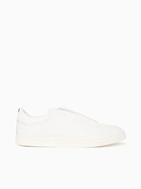 Selim White Analine Leather