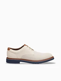 Tyson Plain Toe Ivory Nobuck