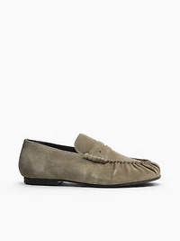 Aven Green Leather