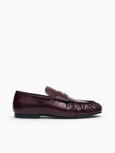Aven Burgundy Leather