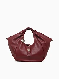 Ana Top Handle Burgundy
