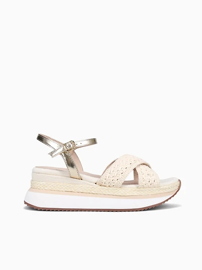 Trevelin Off White Lea