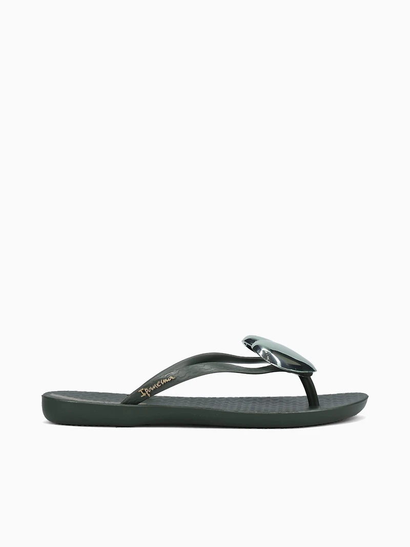 Wave Heart 25 Green Metallic