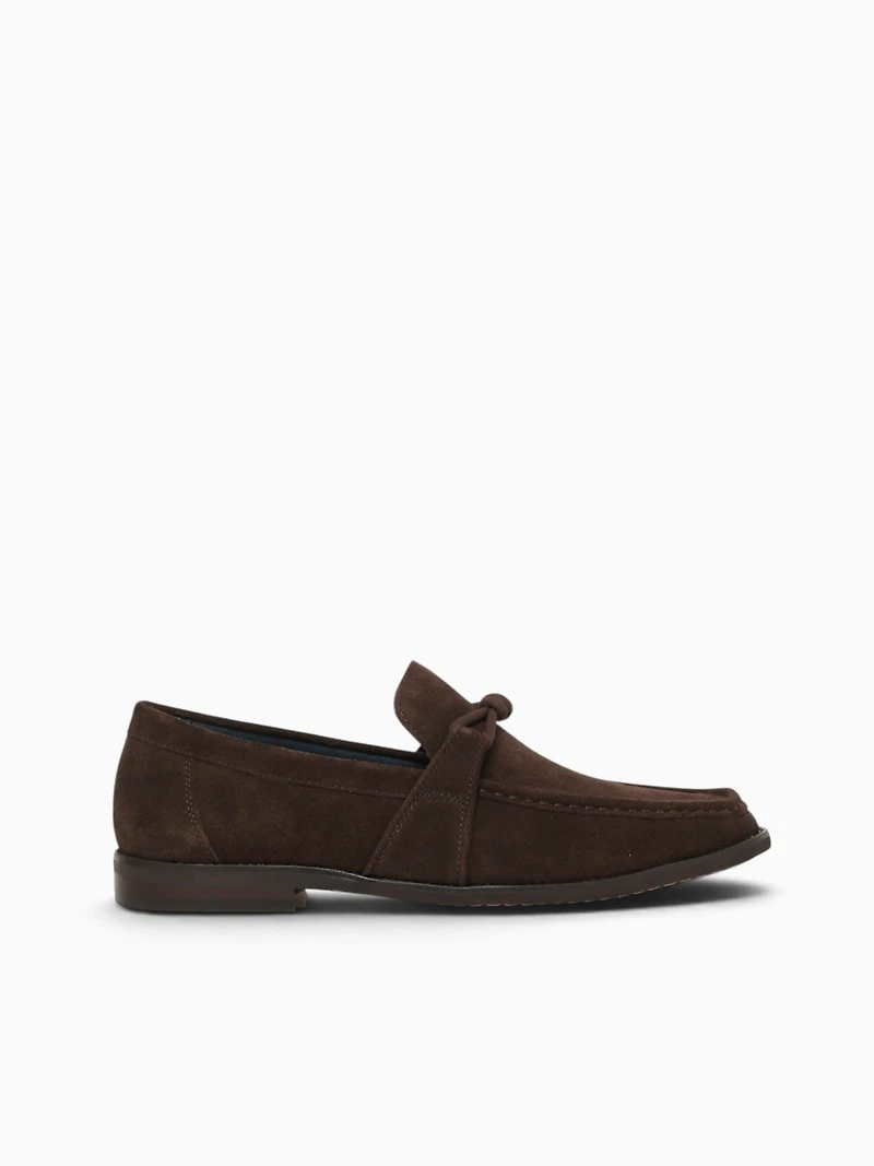 Nikolai Brown Cow Suede