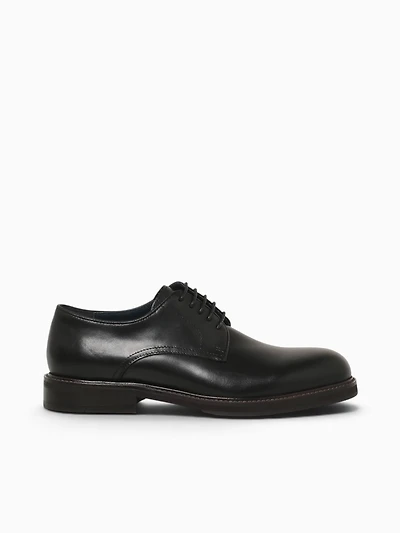 Grigory Black Soft Brushed Calf Lea