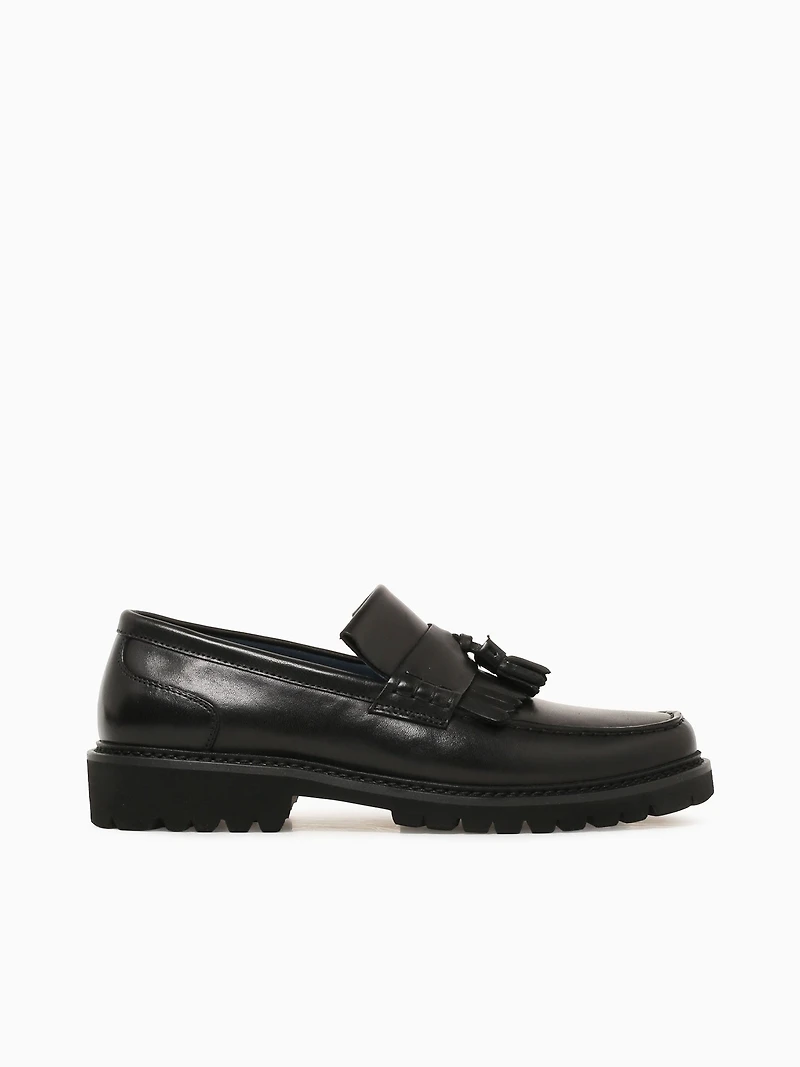 Ivan Black Calf Leather