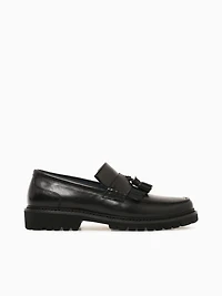 Ivan Black Calf Leather