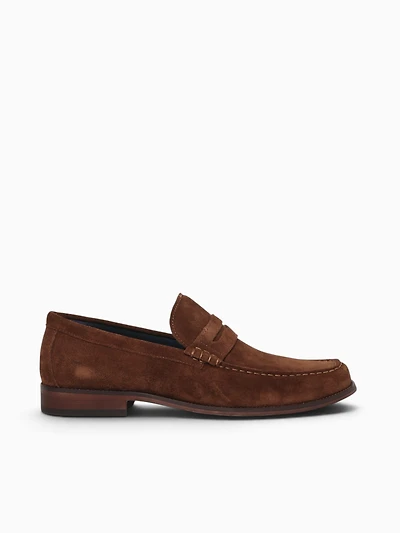 Vasily Tobacco Cow Suede