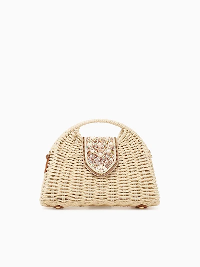 Jasmine Top Handle White