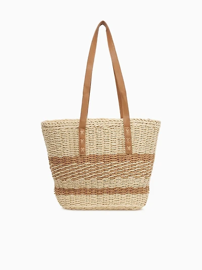 Viera Tote White Multi