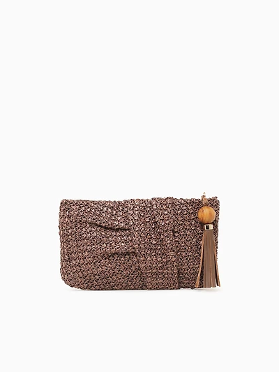 Willow Clutch Brown
