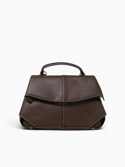 Paulina Top Handle Tan