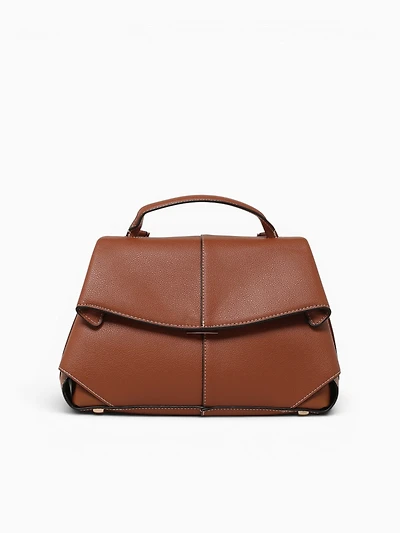 Paulina Top Handle Brown