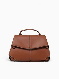 Paulina Top Handle Brown