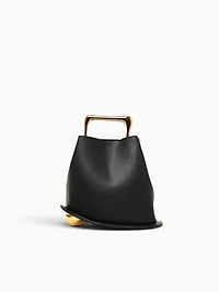 Delphine Top Handle Black