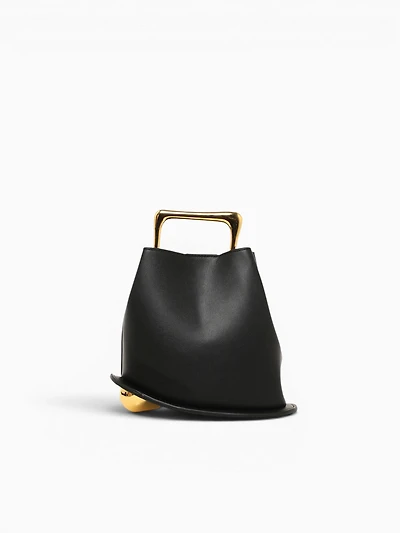 Delphine Top Handle Black