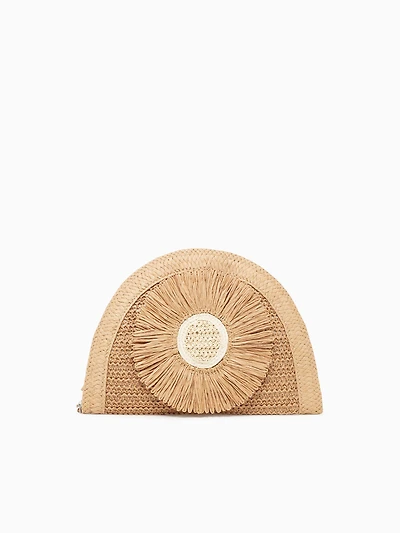 Clementine Clutch Beige