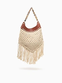 Delia Shoulder Bag Beige