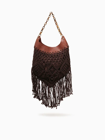 Delia Shoulder Bag Brown