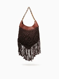 Delia Shoulder Bag Brown