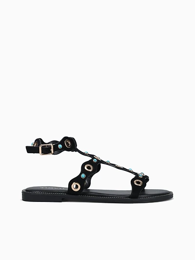 Yasmin Black Suede