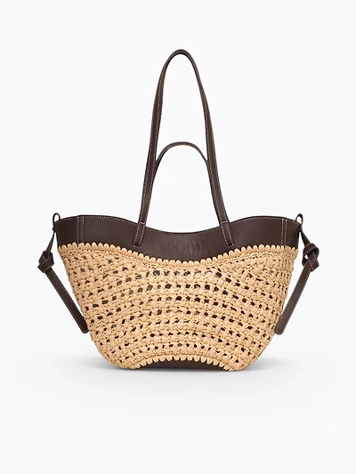 Florence Tote Bag Brown Beige