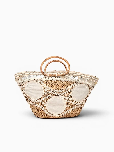 Wave Tote Beige