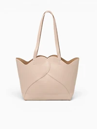 Curved Tote Off White
