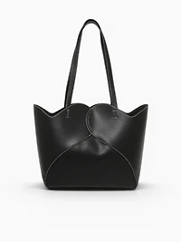 Curved Tote Black