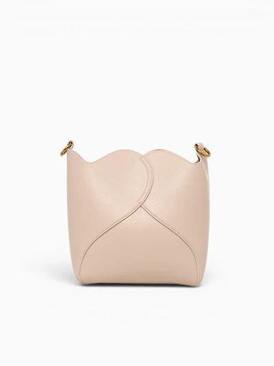 Curved Shoulder Bag Off White