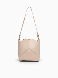 Curved Shoulder Bag Off White